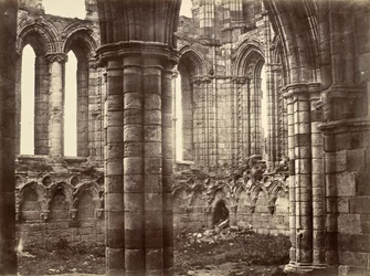 Abbaye de Whitby, Yorkshire, Transept Nord